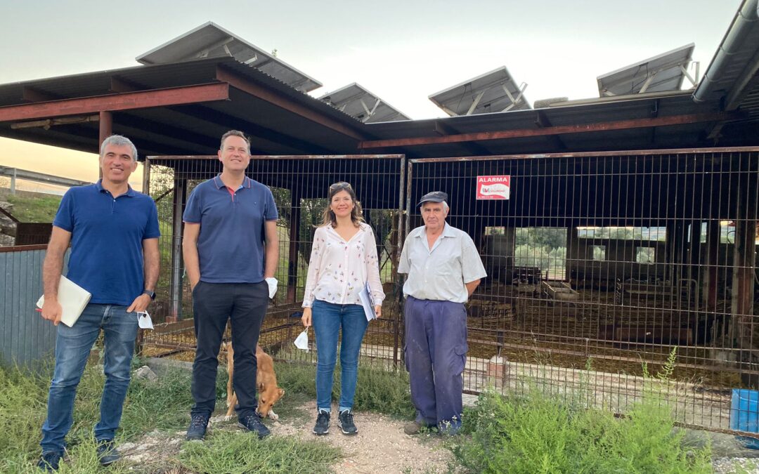 Expertos visitan a ganaderos y almazaras para enseñarles a beneficiarse de la Economía Circular de la Aceituna
